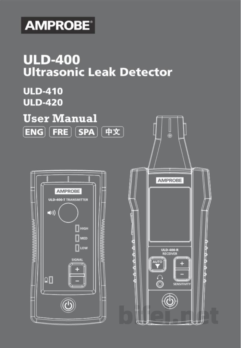 德国安博 Amprobe 环境检测仪表 ULD-410/ULD-420 超声波检漏仪预览图1