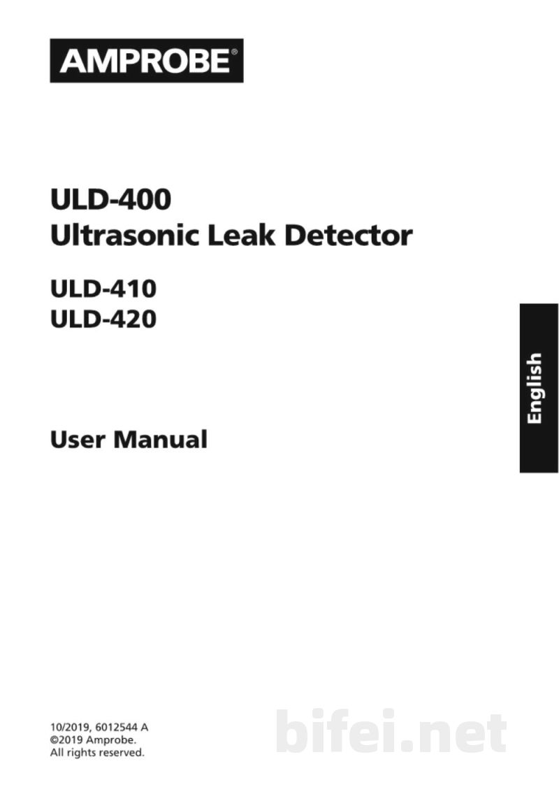 德国安博 Amprobe 环境检测仪表 ULD-410/ULD-420 超声波检漏仪预览图3