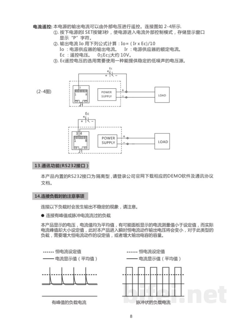 使用说明书-安泰信 高精度单路数控电源 TPS系列（TPS300P）预览图4