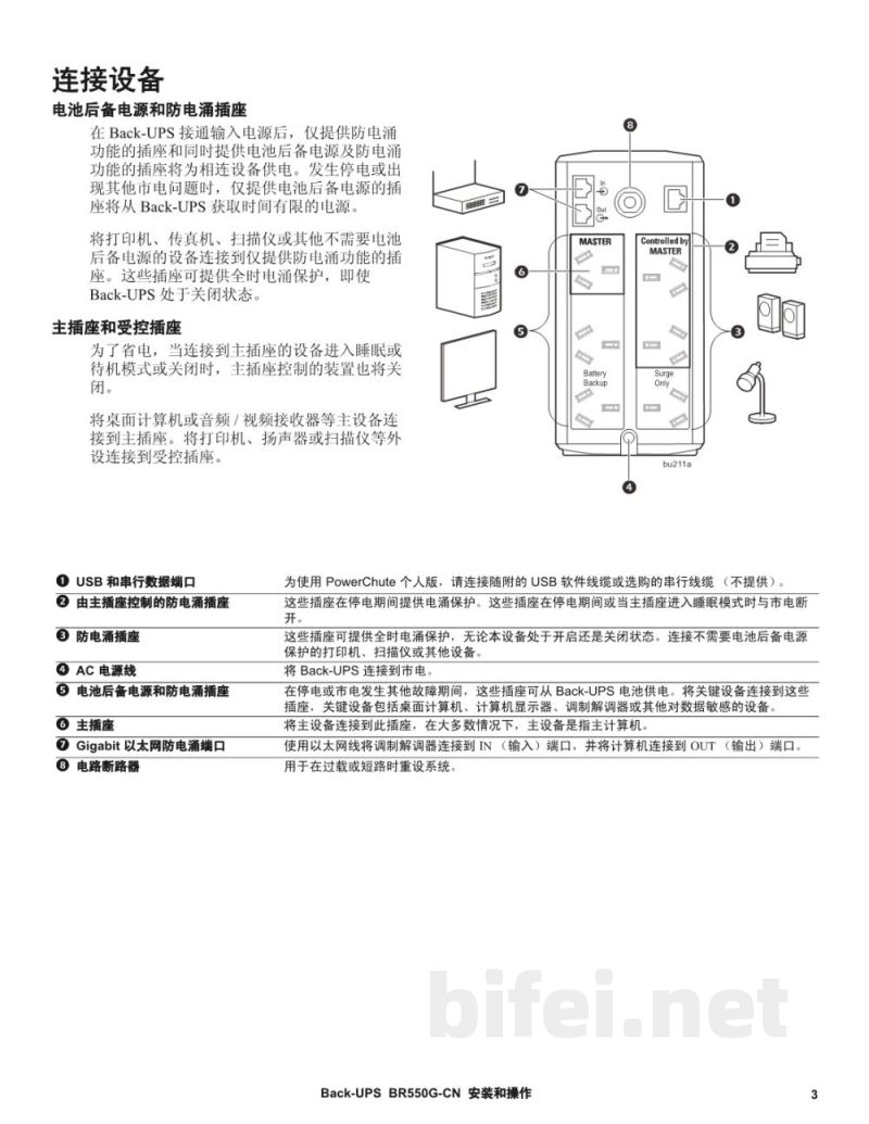 说明书-APC BR550G-CN备用电池预览图3