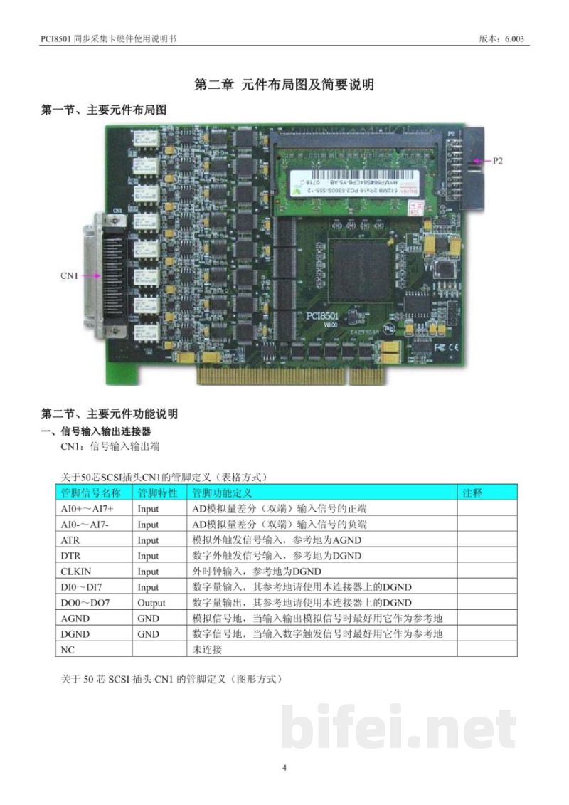 使用说明书-北京阿尔泰 PCI8501 同步采集卡 预览图5