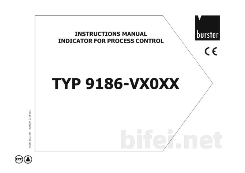 波司特 低成本数字显示器 9186 - 英文使用说明书预览图1