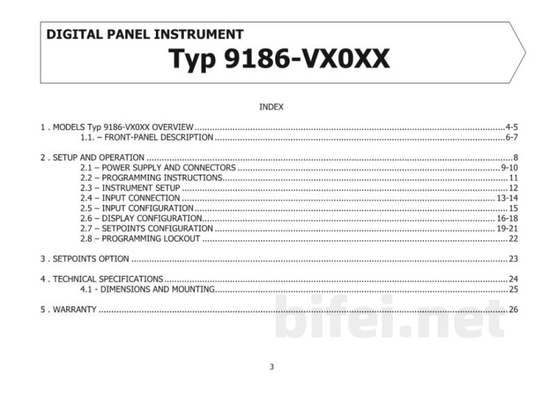 波司特 低成本数字显示器 9186 - 英文使用说明书预览图3