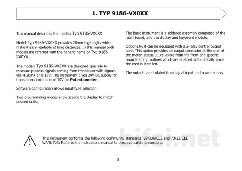 波司特 低成本数字显示器 9186 - 英文使用说明书预览图5