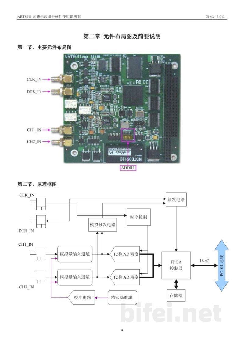 使用说明书-北京阿尔泰 ART8011 高速示波器卡 预览图5