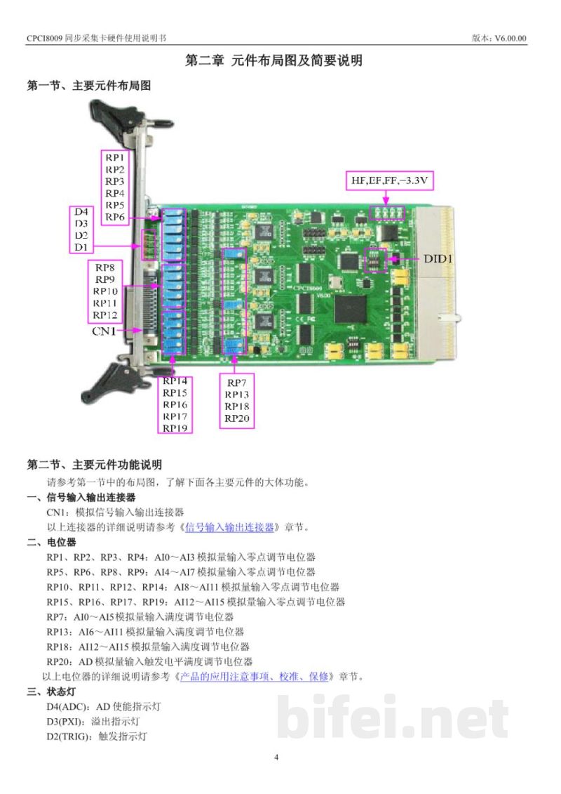 使用说明书-北京阿尔泰 CPCI8009 同步采集卡 预览图5