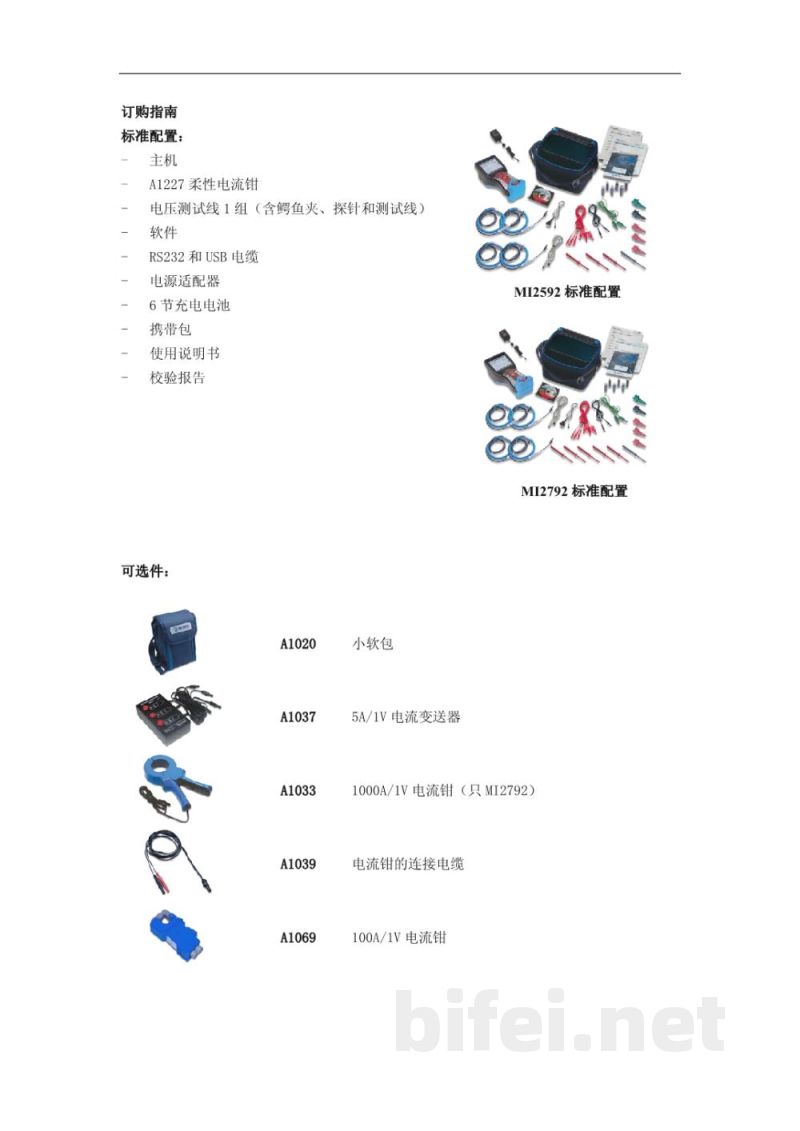 德国美翠 四通道高性能电力分析仪 MI2592/MI2792预览图3