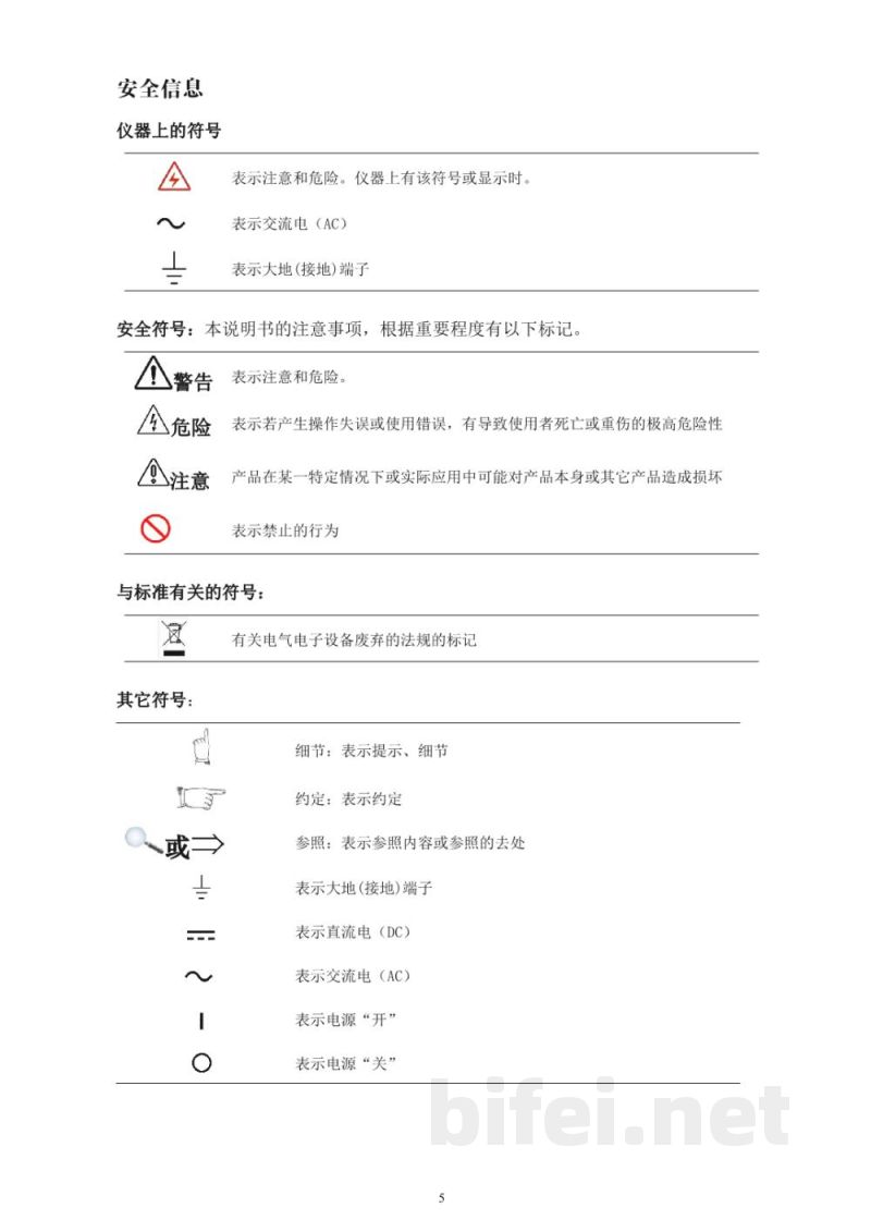 常州贝奇 绝缘电阻测试仪 CH2683A/CH2683B - 产品说明书预览图5